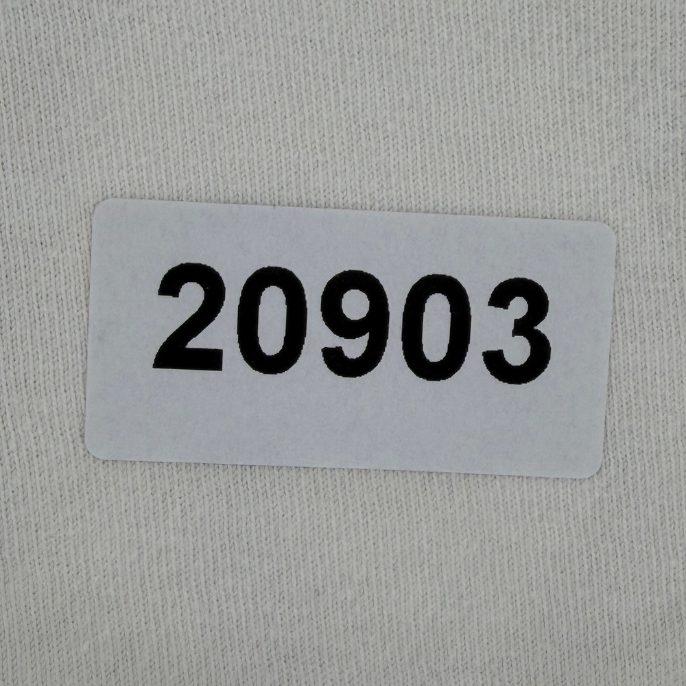 Stussy White "End Racism Now" Cropped T Shirt Graphic Tee Size Medium - Picture 12 of 12